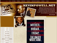 Tablet Screenshot of kevinpowell.net